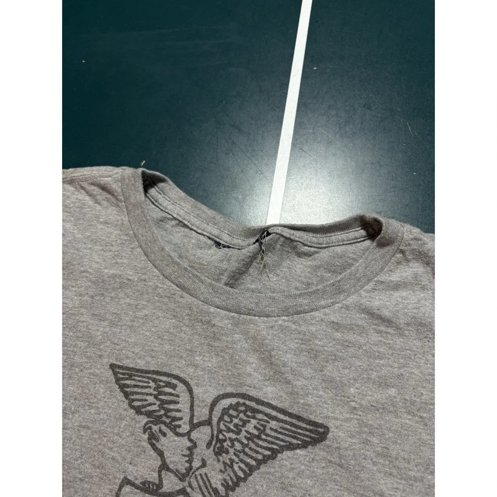 VTG Polo Ralph Lauren Supply Co Military T-Shirt Large Eagle Shield‎ 90s Rare